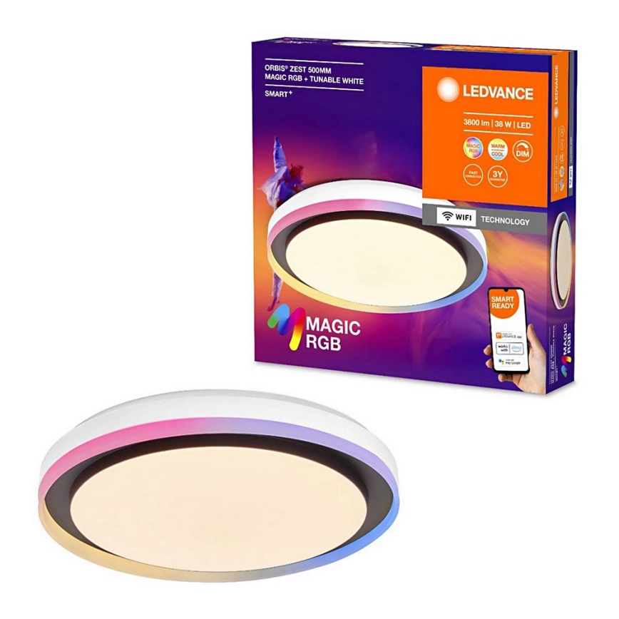 Ledvance – LED RGBW Dimbart takarmatur SMART+ MAGIC LED/38W/230V 2700-6500K Wi-Fi
