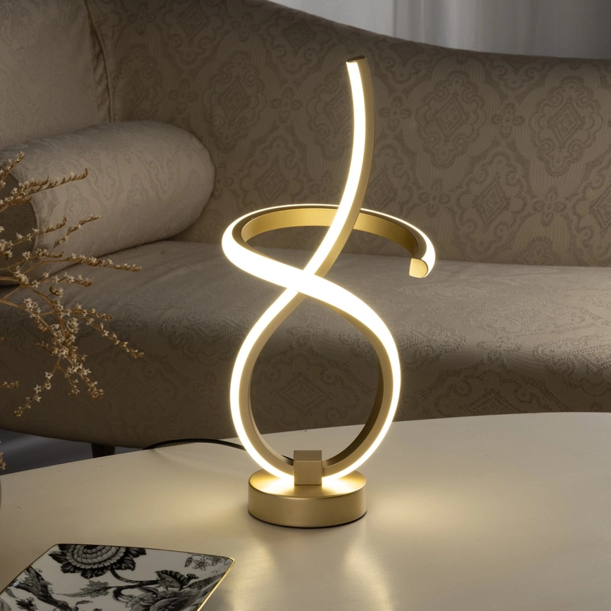 ONLI – LED bordslampa KIRA LED/12W/230V 4000K 38,5 cm guld