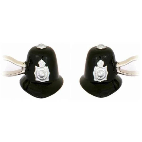 Manschettknappar Engelsk Bobby Helmet
