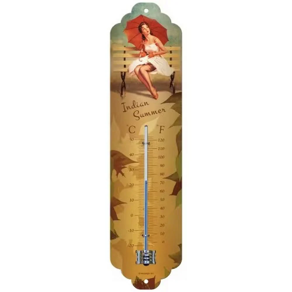Retroworld Indian Summer Termometer – 7 x 28 cm