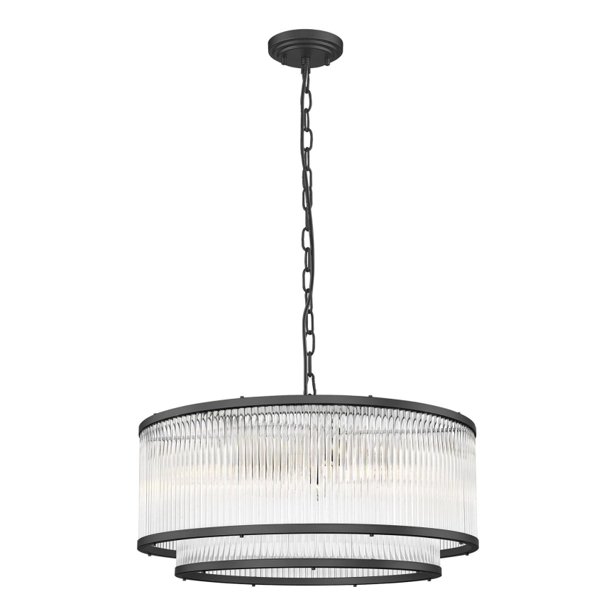 Zuma Line – Ljuskrona på kedja 6xE14/60W/230V svart