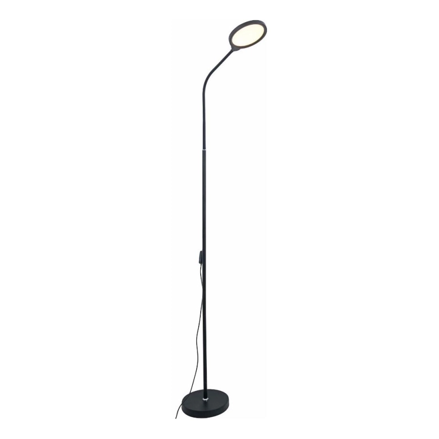 Zuma Line – LED Dimbar Golvlampa LED/10W/230V 3000/4500/6500K svart