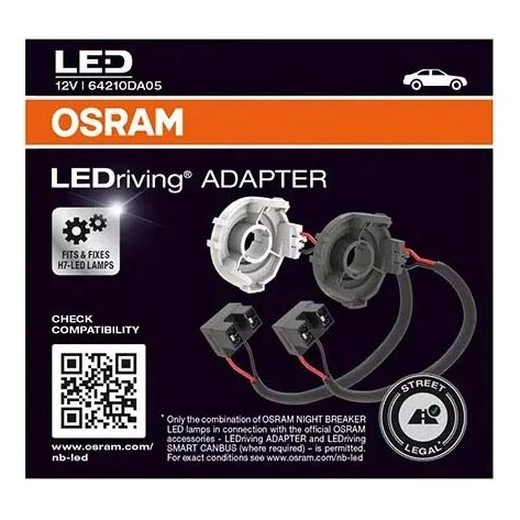 KIT 2x LEDriving Adapter – Osram