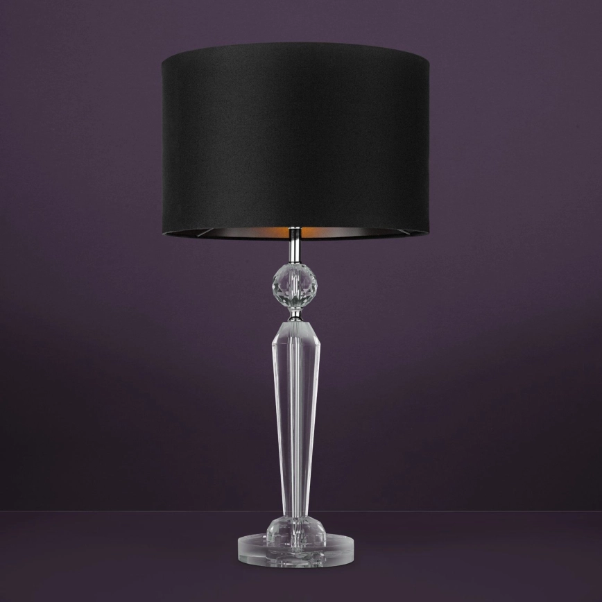 Eglo – Bordslampa 1xE27/40W/230V svart