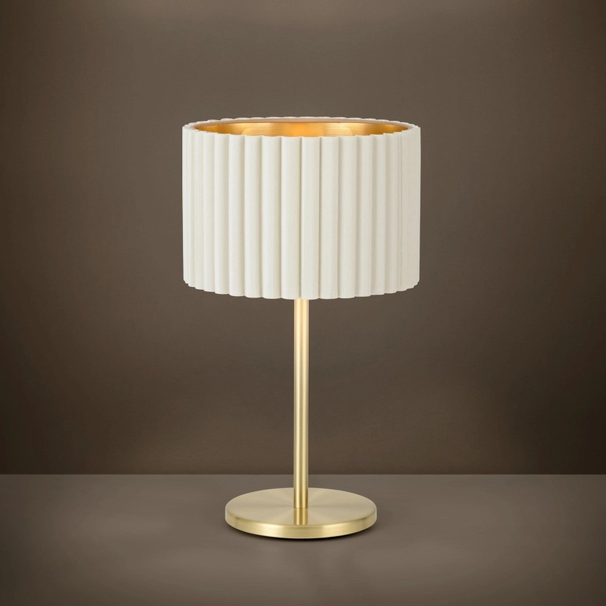 Eglo – Bordslampa 1xE27/40W/230V vit
