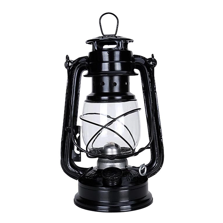 Brilagi – Fotogenlampa LANTERN 24,5 cm svart