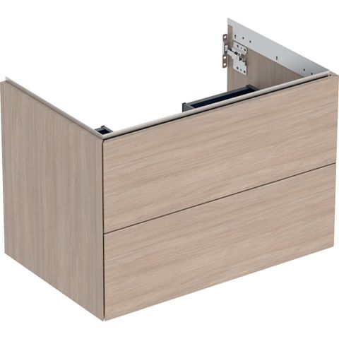 Geberit ONE 505.262.00.5 Kommod 75 x 47 cm, 2 lådor Ek