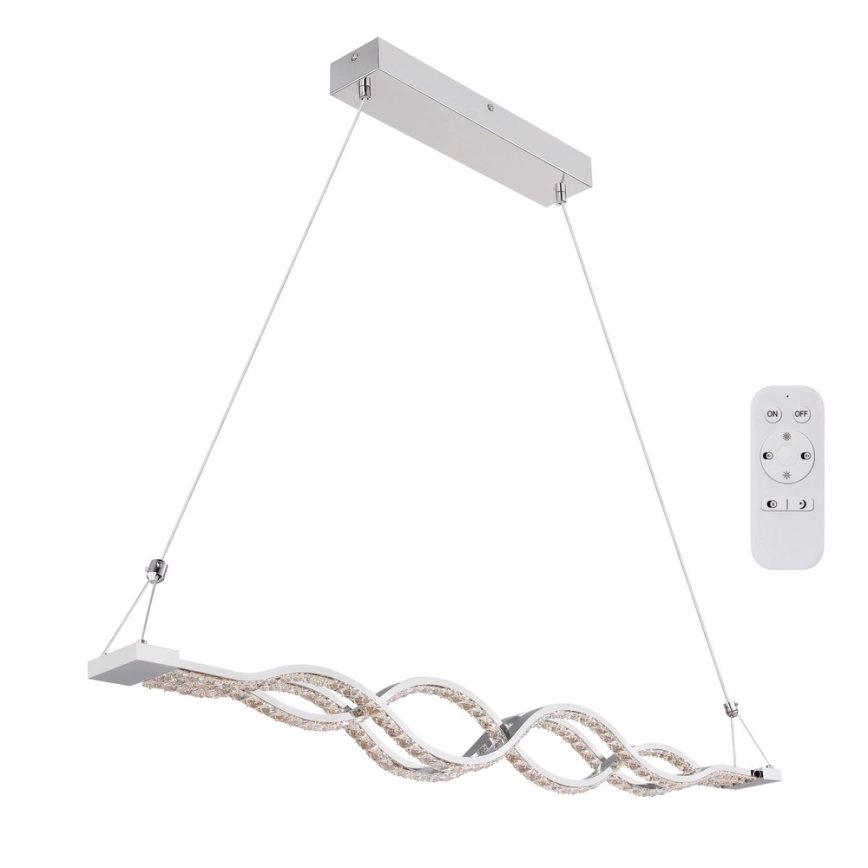 Globo – Dimbar LED-pendel på vajer LED/30W/230V + fjärrkontroll