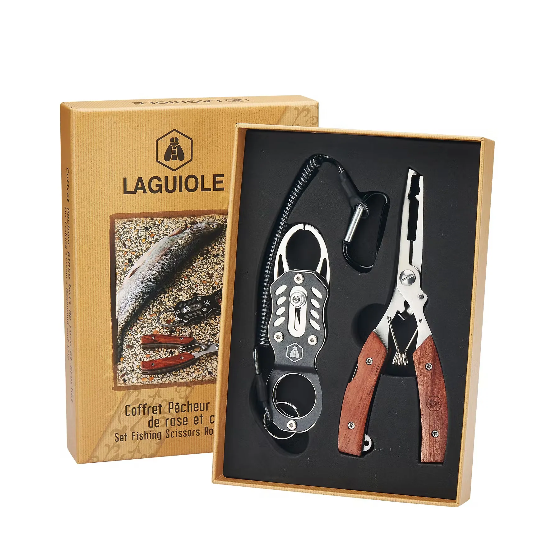 Laguiole Multi -verktyg till fiskare