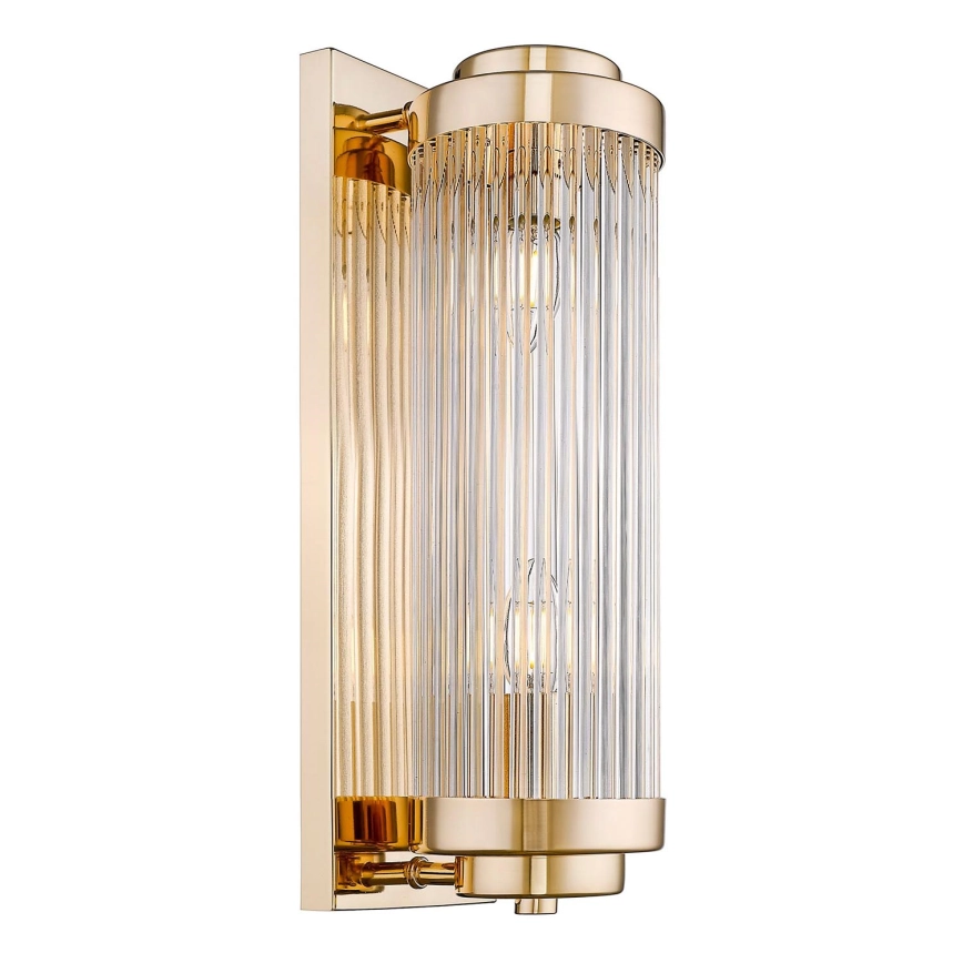 Zuma Line – Vägglampa 2xE14/60W/230V guld