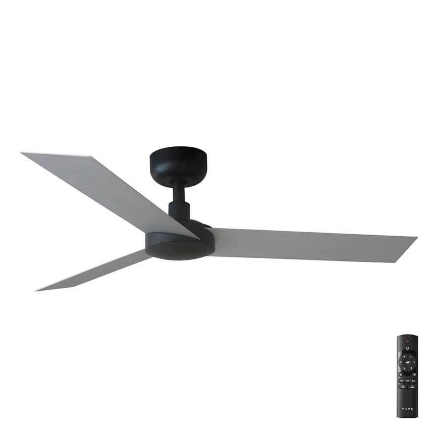 FARO 34285 – Takfläkt CRUISER S svart Ø 106 cm + fjärrkontroll