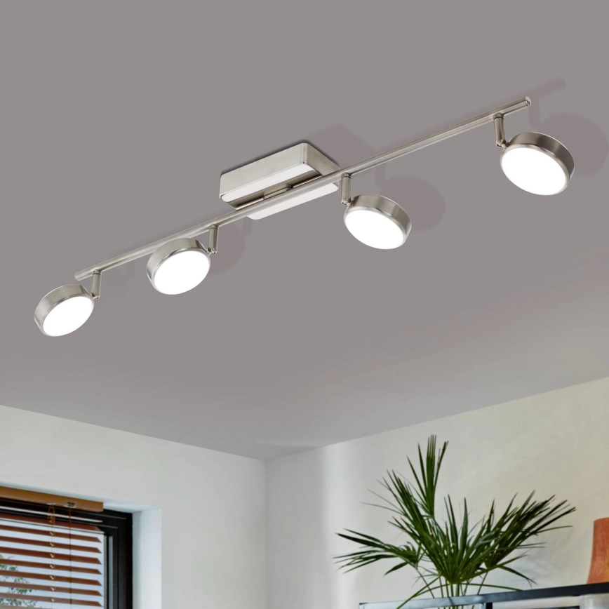 Eglo – LED RGB Dimbar spotlight CORROPOLI-C 4xLED/5W/230V