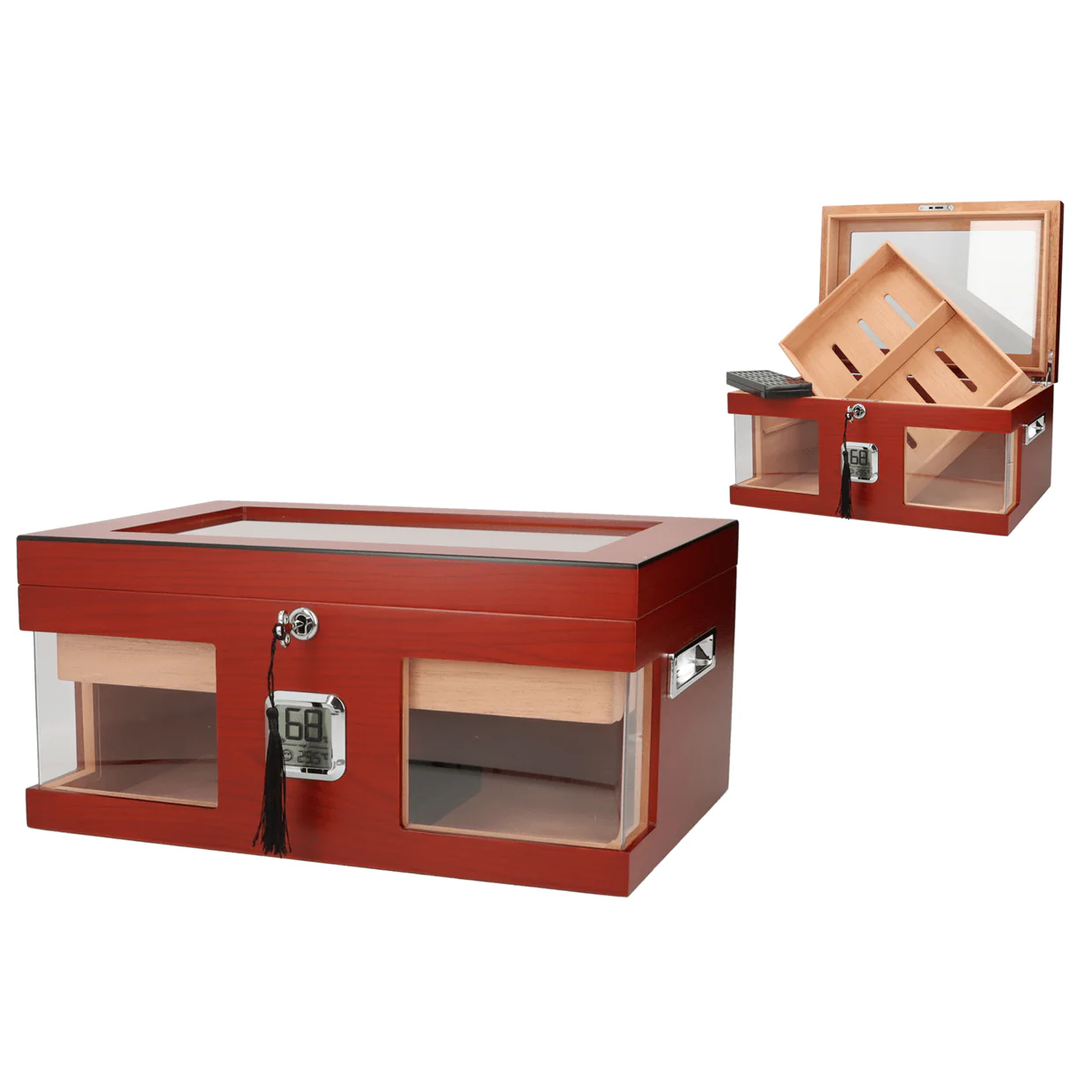 Angelo 100 Cigarr Humidor med fönster