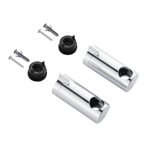 DIVELLO Rig Ø22 Fästesats för duschstång, Ø 22 mm Krom