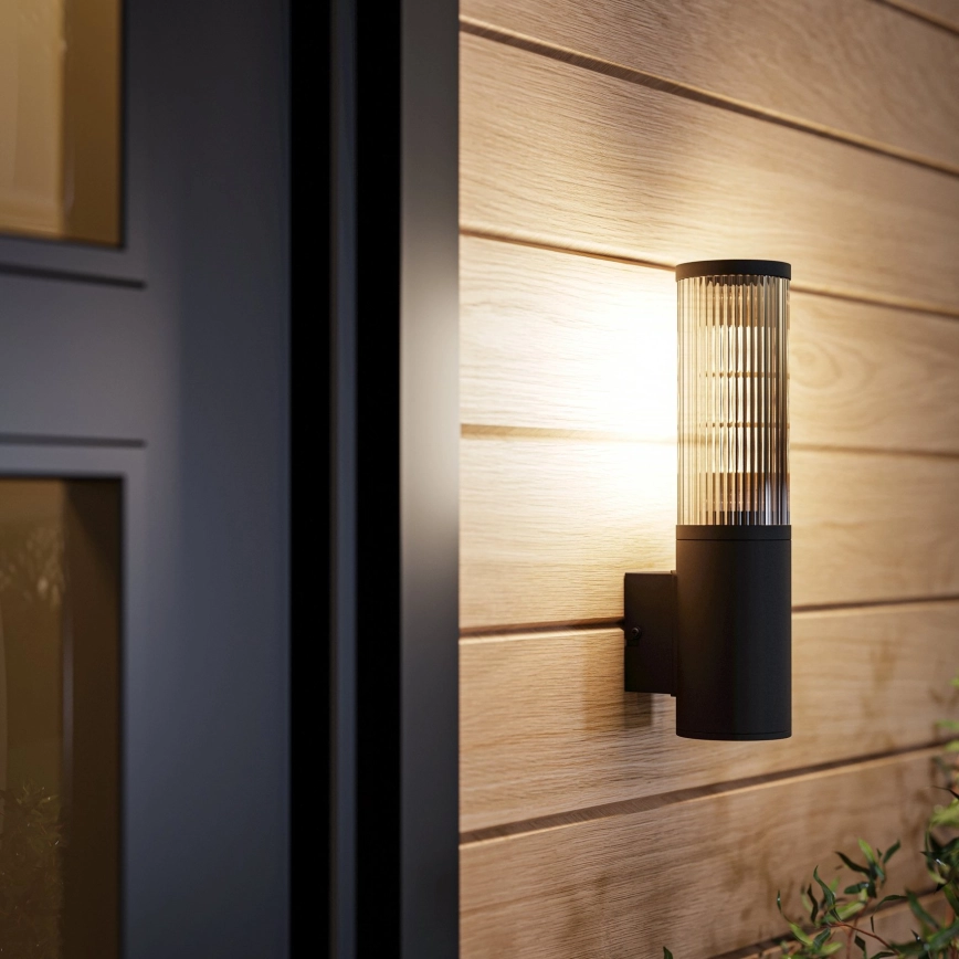 Eglo – Vägglampa för utomhusbruk 1xE27/15W/230V IP54