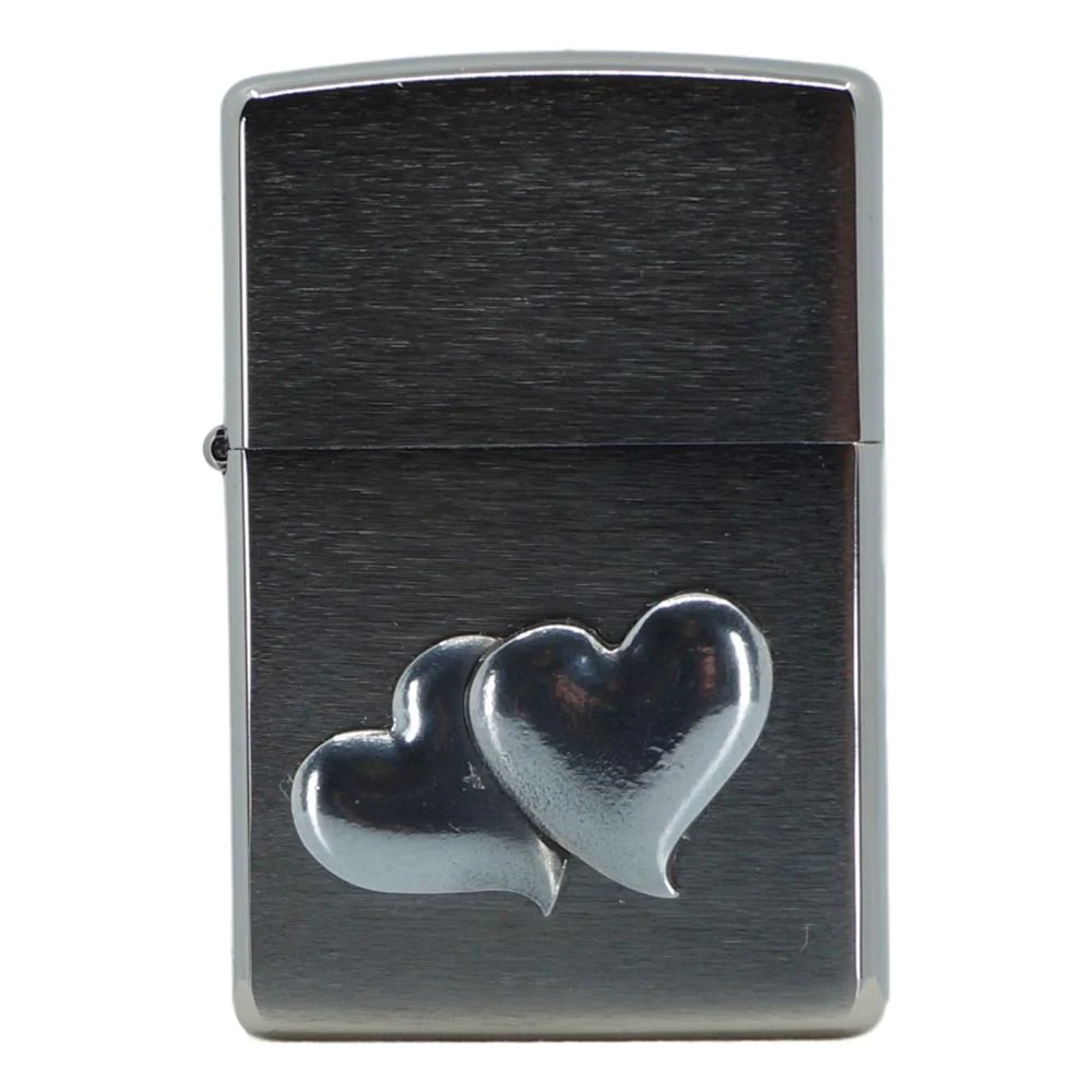 Zippo Lighter 2006888 Dubbla hjärtan
