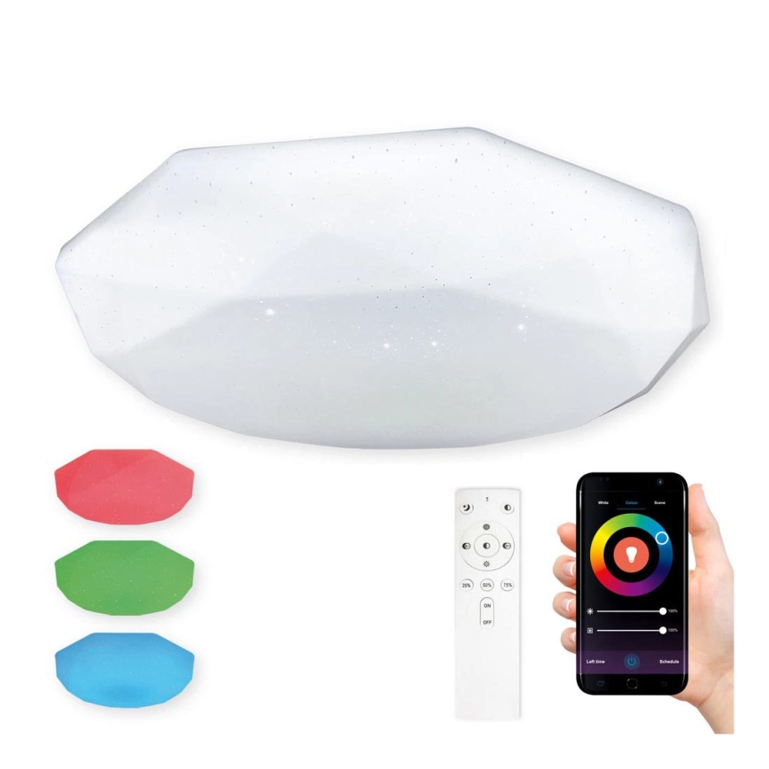 Top Light Sparkle 40 SMART – LED RGB dimbar armatur LED/30W/230V Tuya + fjärrkontroll