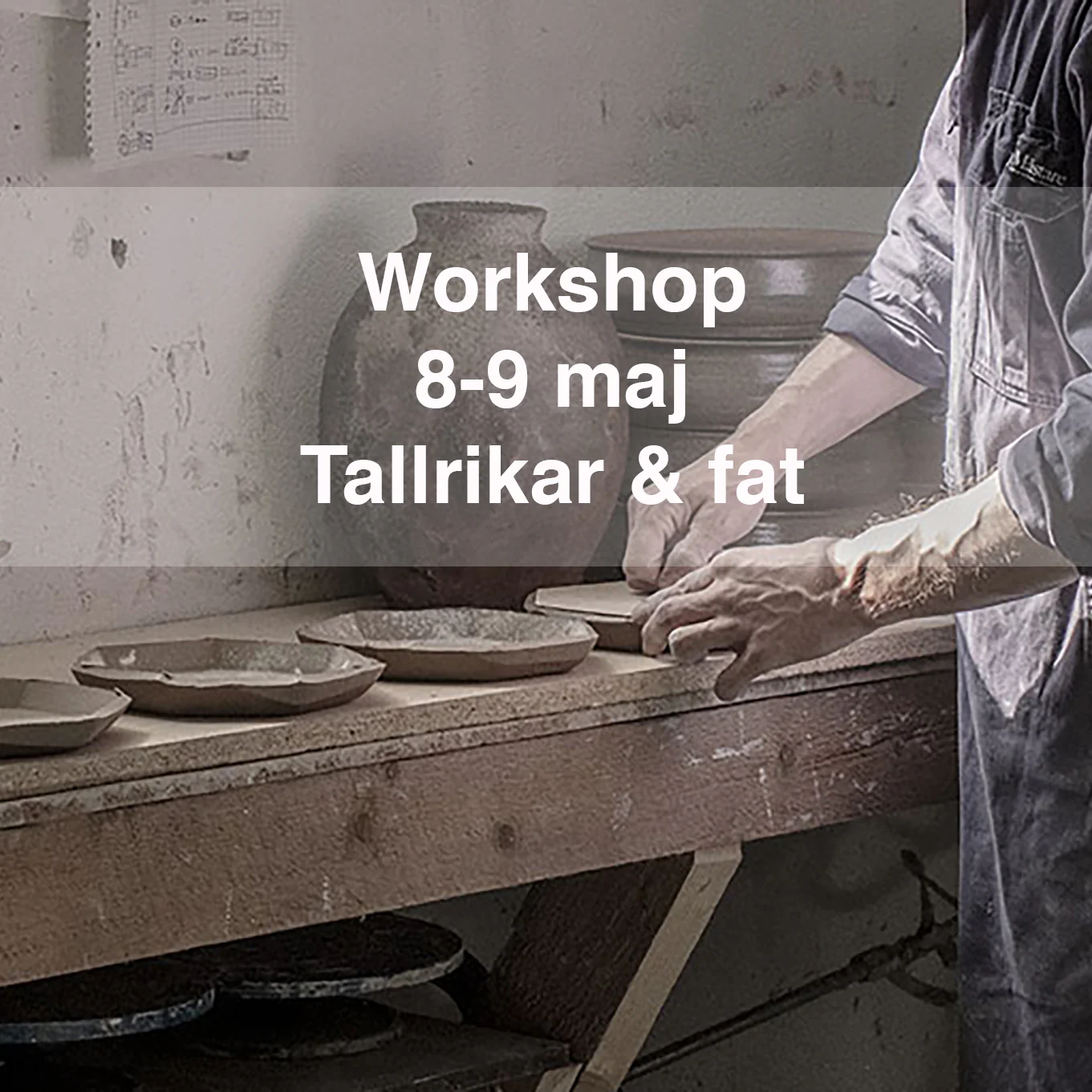 Workshop med Stefan Andersson 8-9 maj vt-21