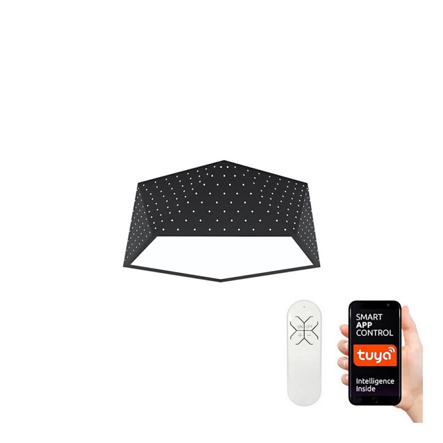 Immax NEO 07151-B40 – LED dimbar taklampa BRILIANT LED/20W/230V Wi-Fi Tuya svart + fjärrkontroll