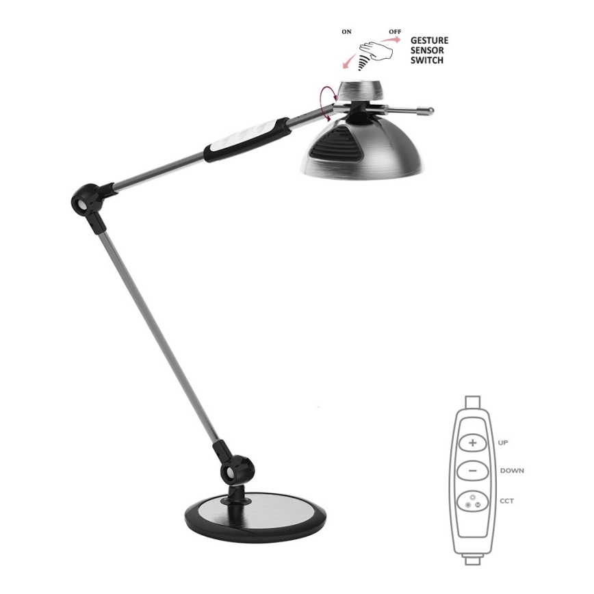 Prezent 31211 – LED Dimbar Bordslampa AMSTERDAM LED/10W/230V