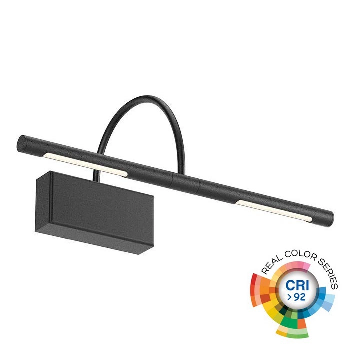 Redo 01-3465 – LED tavelbelysning KENDO LED/6W/230V 34,4 cm CRI 92 svart