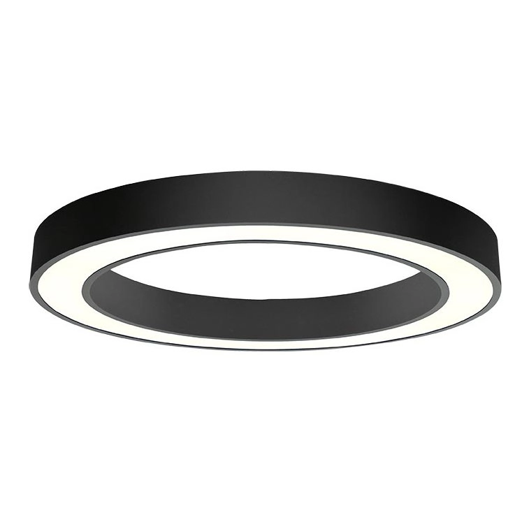 LED2 – LED Dimbar taklampa SATURN LED/50W/230V 3000K/4000K svart