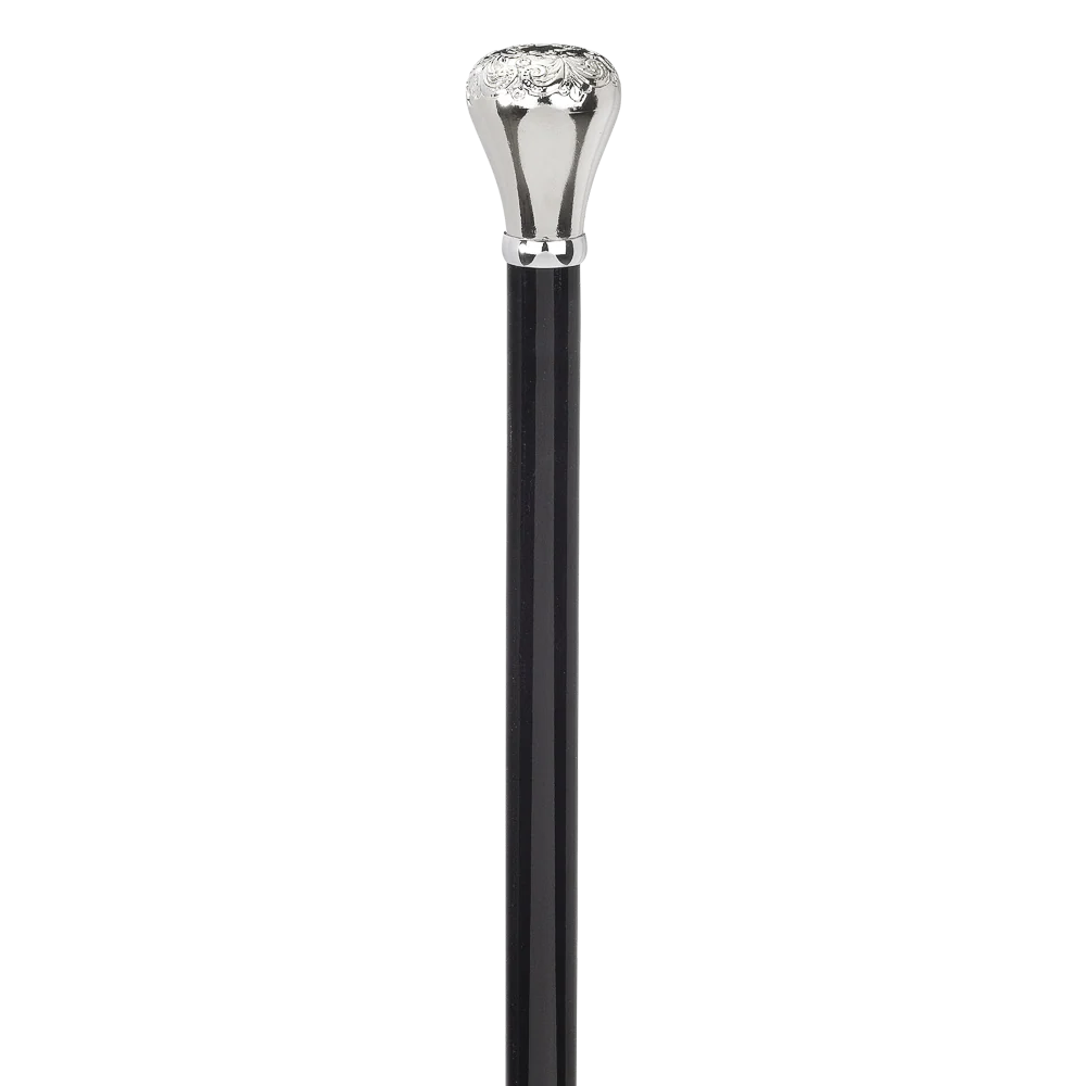 Gastrock Premium Collection Knopstok Ciselated Silver