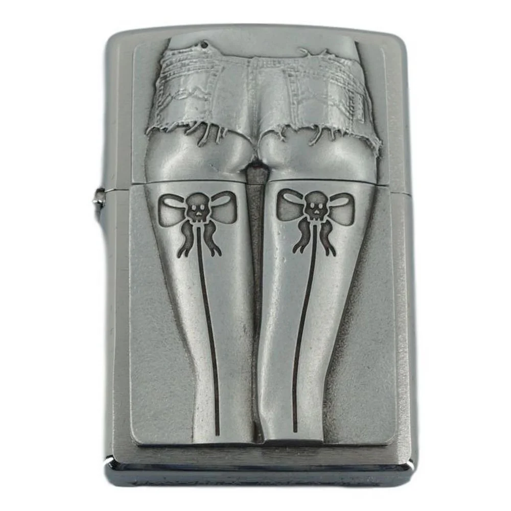 Sexiga hotpants zippo tändare