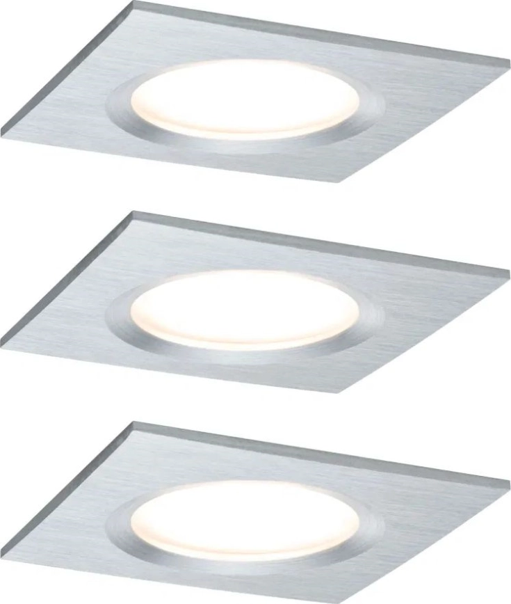 Paulmann 93895 – KIT 3xLED/6W IP44 Ljusreglerad hängande badrumslampa NOVA 230V