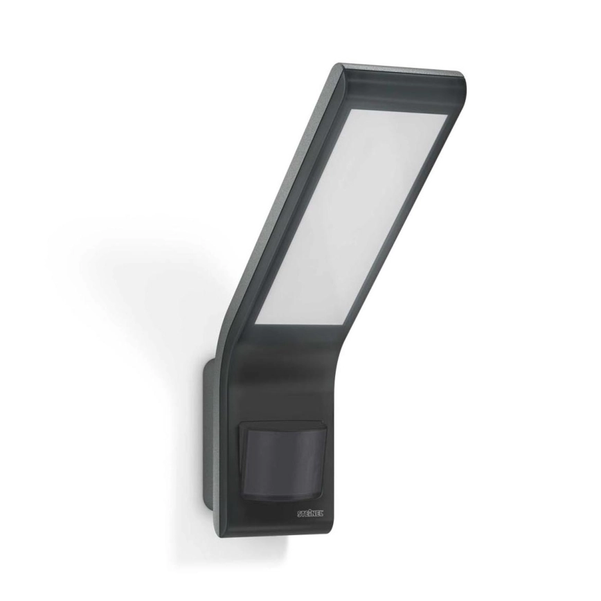 Steinel 012052 – Vägglampa med sensor för utomhusbruk XLED slim LED/7,2W/230V IP44