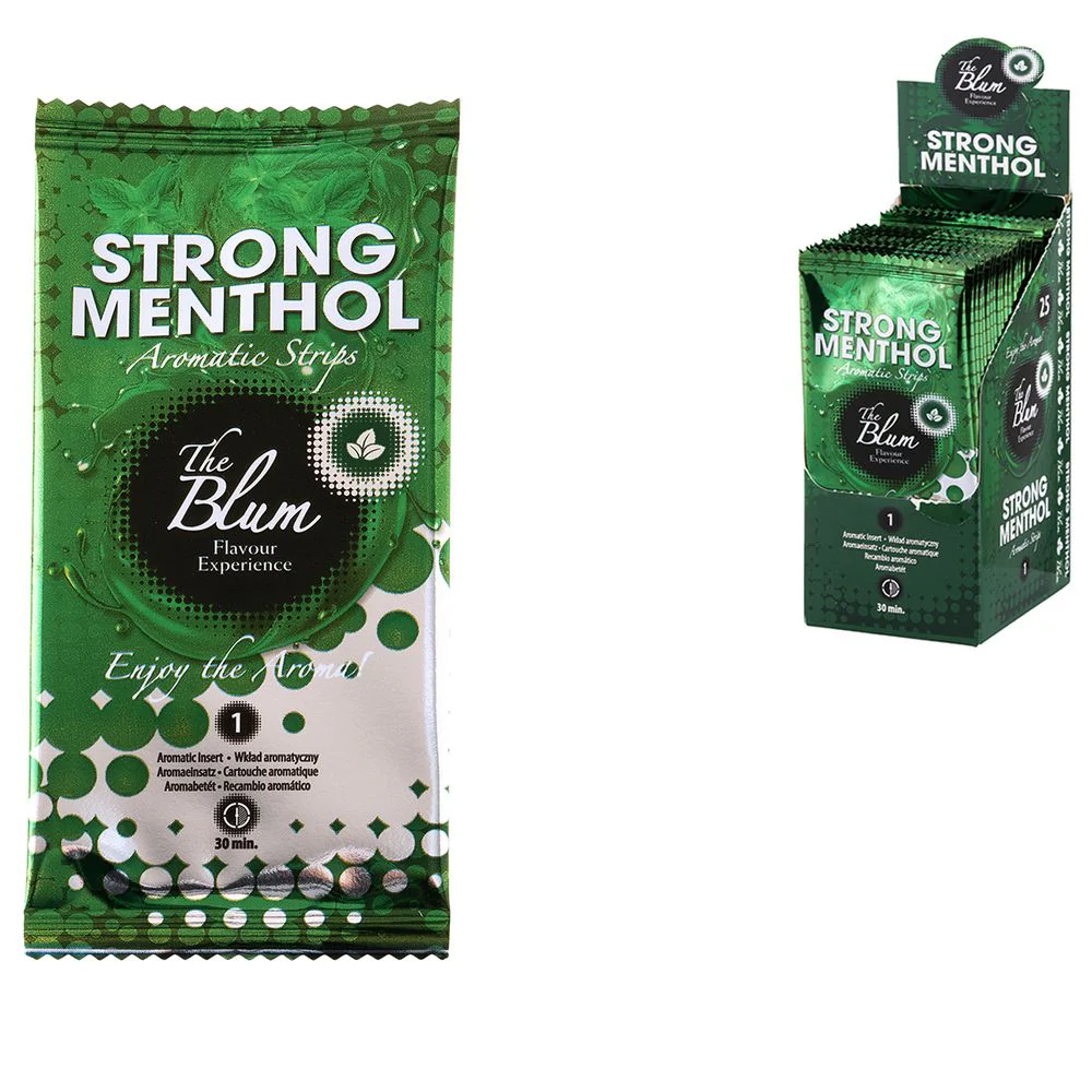 25 st. Blum Strong Menthol Aroma Map