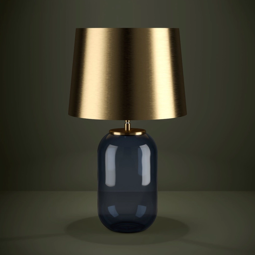 Eglo – Bordslampa 1xE27/40W/230V guld/blå
