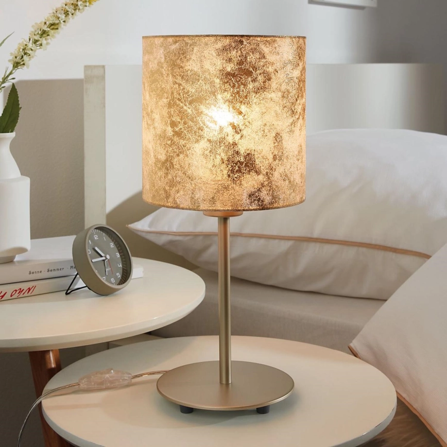 Eglo 97646 – Bordslampa VISERBELLA 1xE27/60W/230V