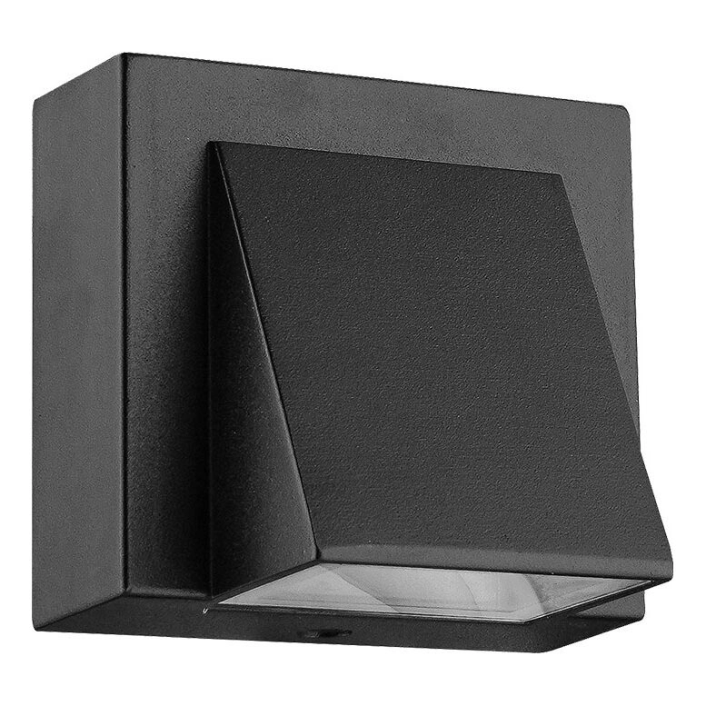 Prezent 31314 – LED vägglampa för utomhusbruk NAUTIC LED/3W/230V IP44 svart