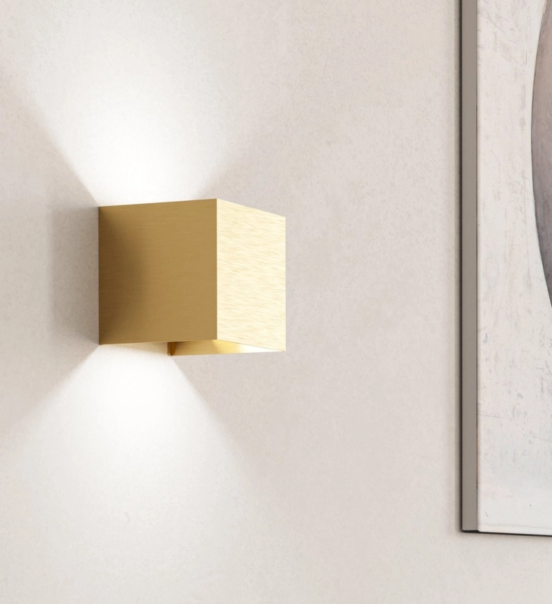 Eglo – LED väggbelysning 2xLED/1,5W/230V 3000K guld