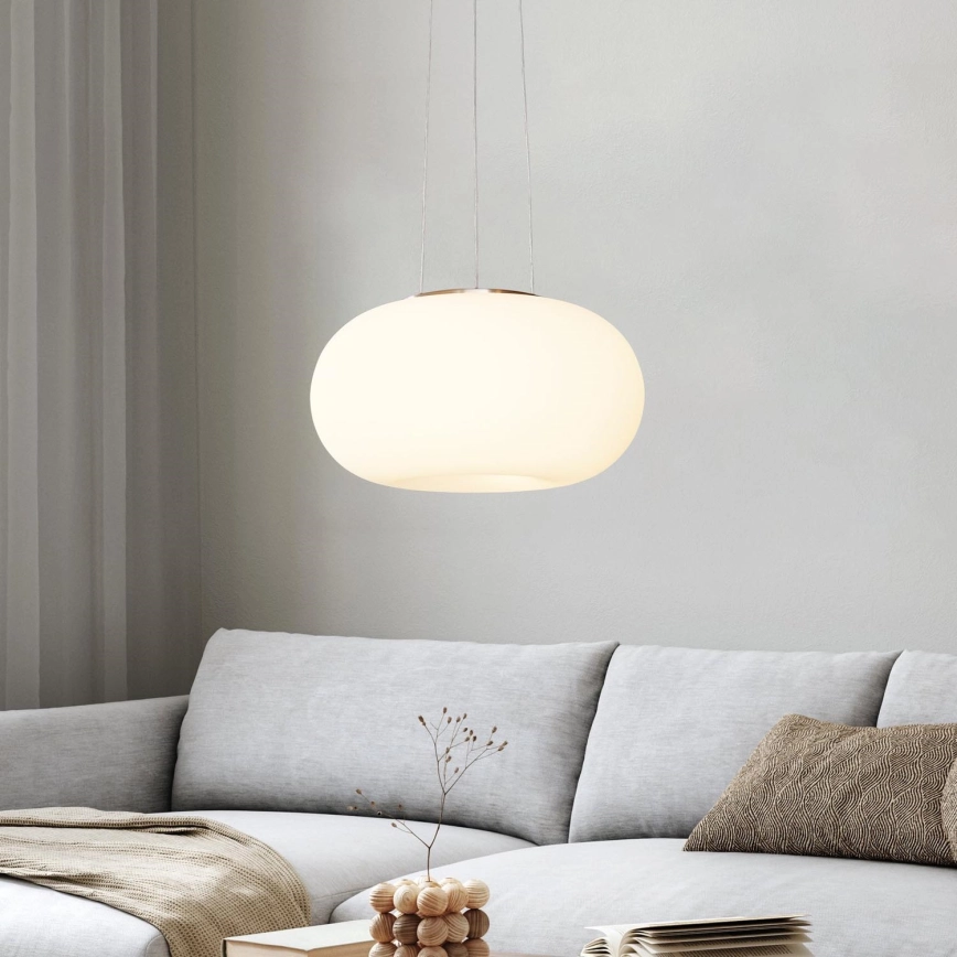 EGLO 86814 – Ljuskrona med snöre OPTICA 2xE27/60W