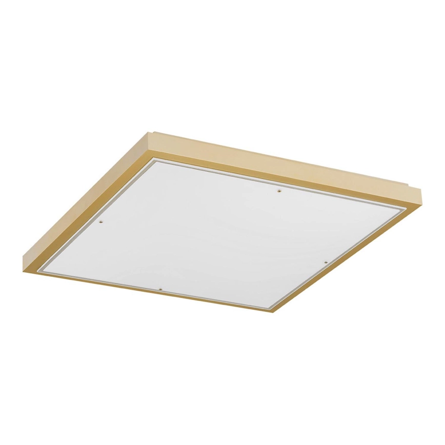 Argon 7167 – Taklampa CARLSON 2xE27/15W/230V 29×29 cm guld