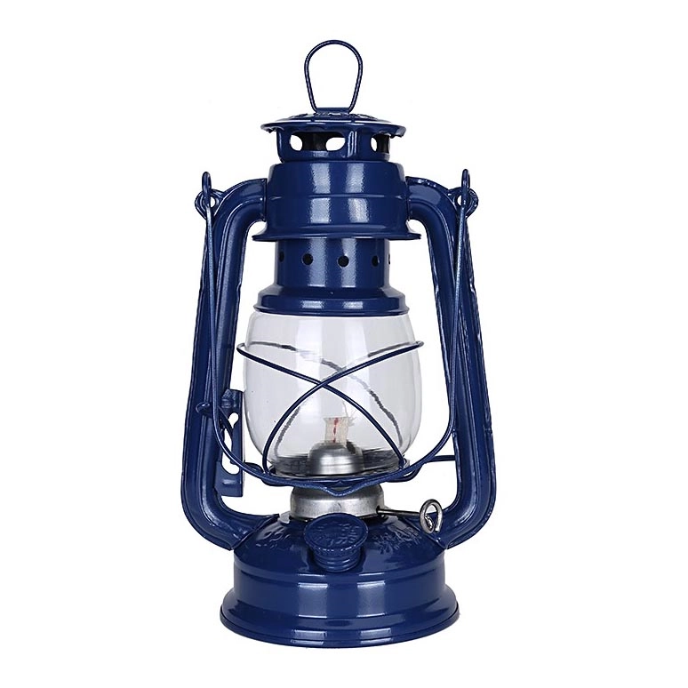 Brilagi – Fotogenlampa LANTERN 24,5 cm mörkblå