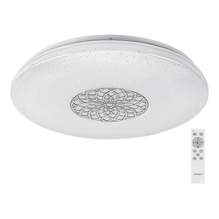 Rabalux – LED RGB dimbar taklampa LED/24W/230V 3000-6500K Wi-Fi Tuya Ø 39,5 cm + fjärrkontroll