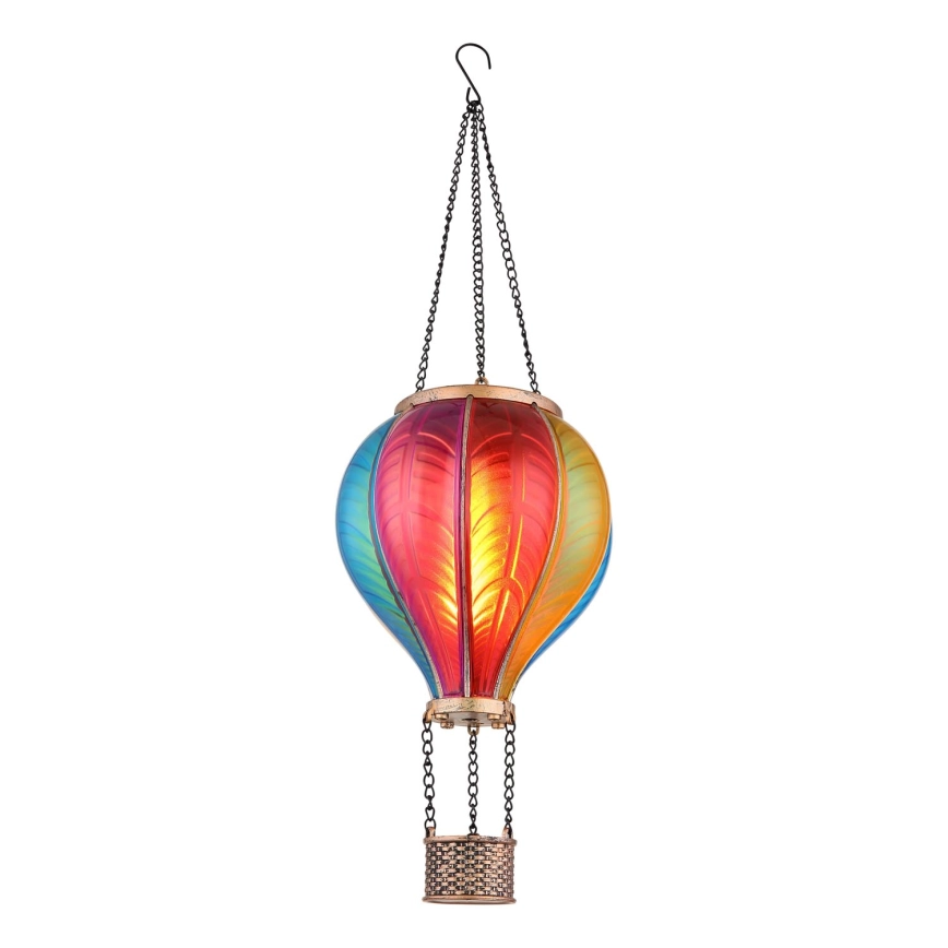Globo – Hängande soldekoration 20xLED/0,5W/3V IP44 Flygande ballong