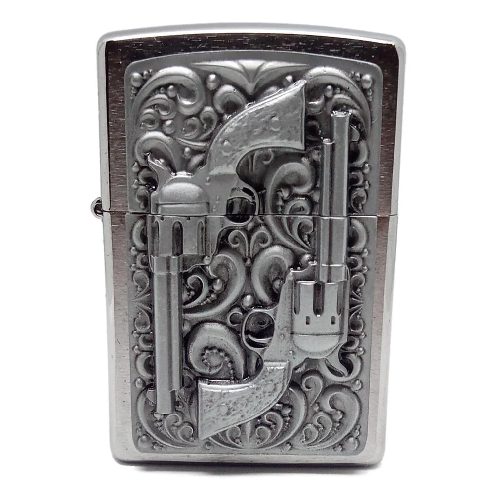 Original Zippo Lighter – Western Revolvers