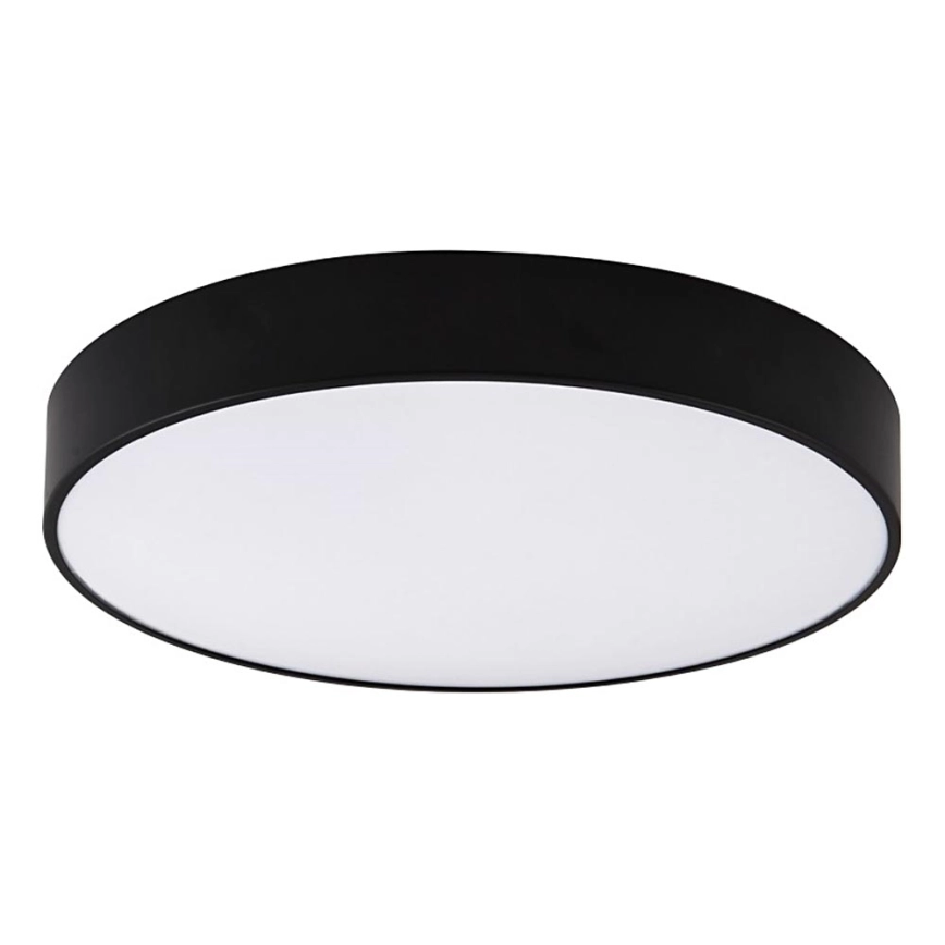 Top Light – LED ljusreglerad taklampa till badrum PETAL LED/48W/230V IP44 3000-6500K diameter 48 cm svart + fjärrkontroll