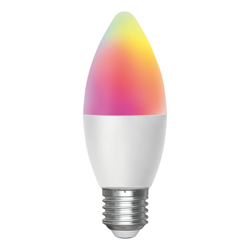 LED RGBW Dimbara glödlampa C37 E27/4,9W/230V 2700-6500K – Aigostar