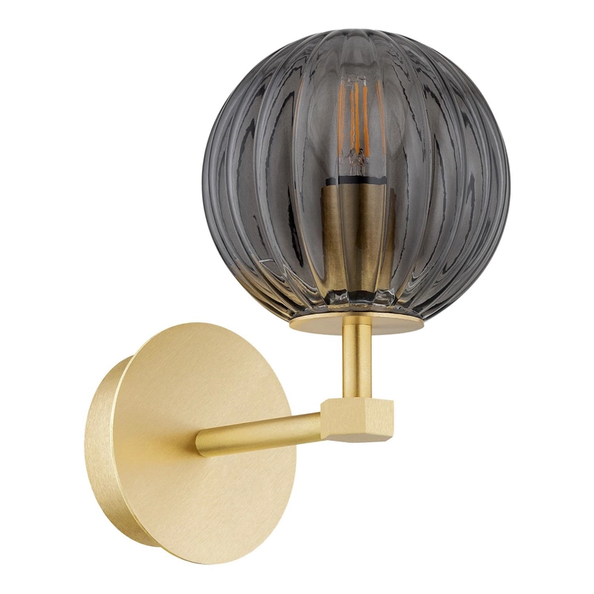 Argon 8508 – Vägglampa PALOMA 1xE14/7W/230V guld/svart