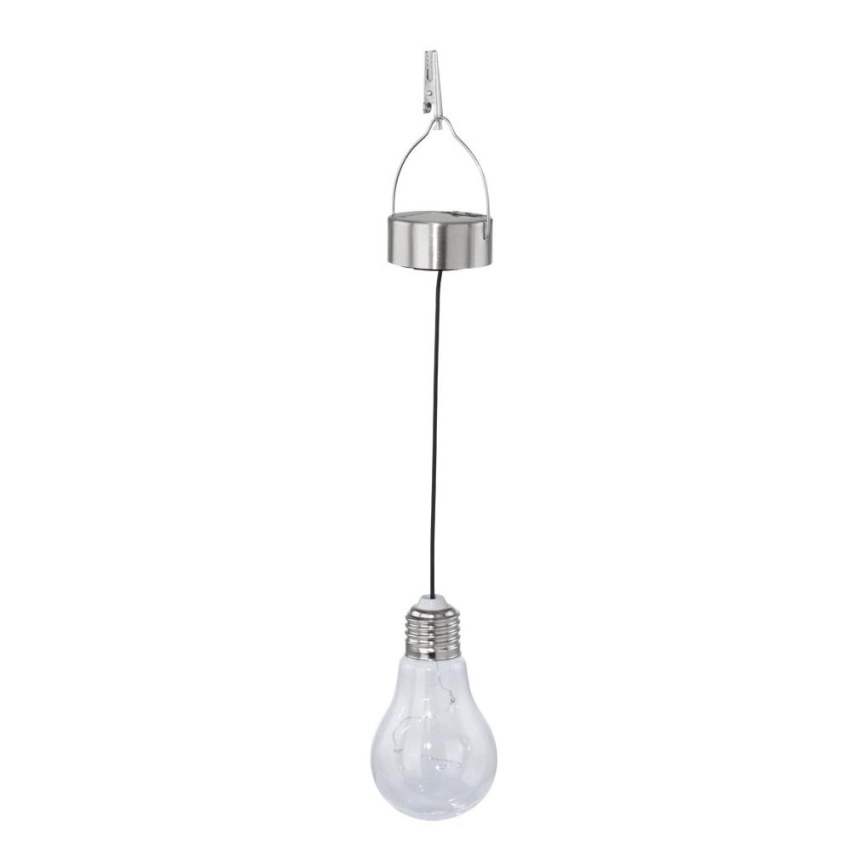 Eglo 48514 – LED Solcellhängande lampa LED/0,06W/1,2V 150mAh IP44 glänsande krom