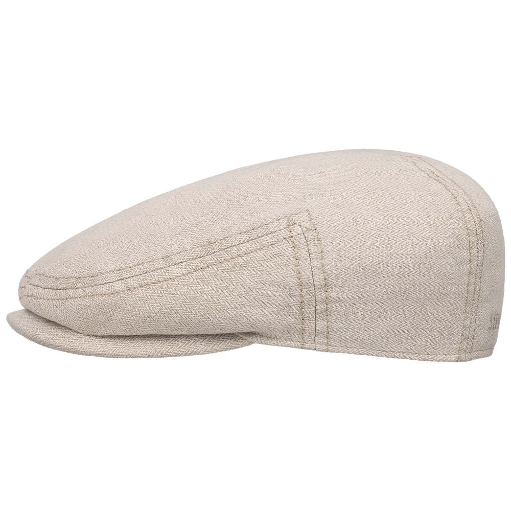 Stetson Driver Cap Model Kent Beige Linen – Eco