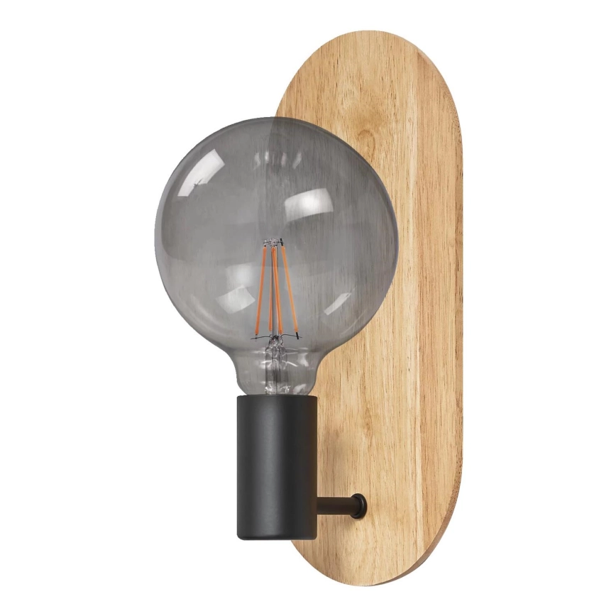 Ledvance – Vägglampa DECOR WOOD 1xE27/8W/230V