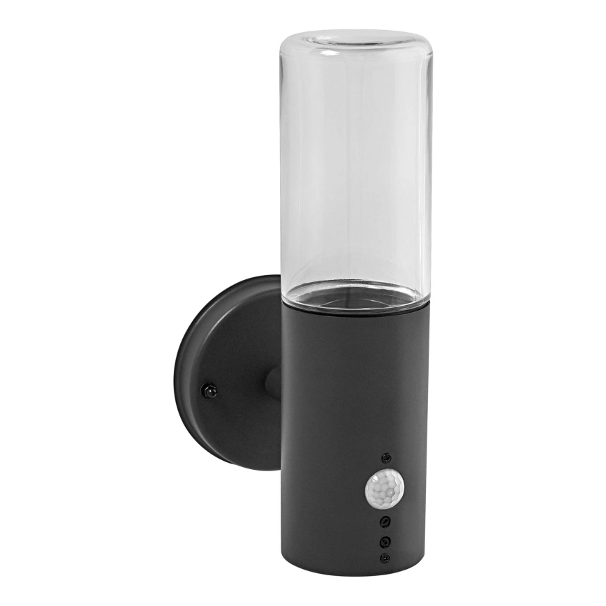 Ledvance – Utomhusvägglampa med sensor FIGO CYLINDER 1xE27/20W/230V