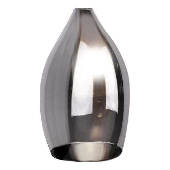 Azzardo – Ersättningsglas till ljuskrona IZZA – svart diameter 13 cm