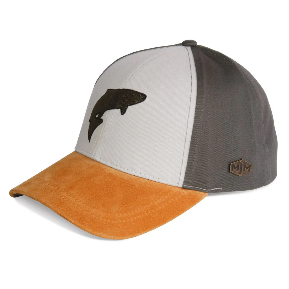 MJM Salmon Baseball Cap Olive Cotton